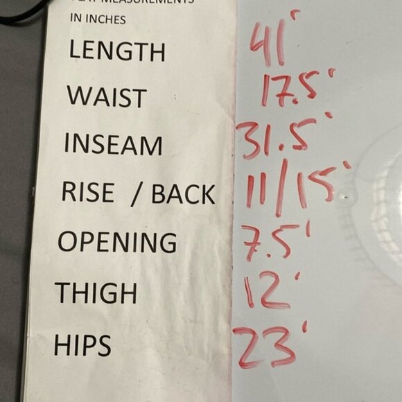 J. Crew Straight Leg Jeans 770 with Classic flannel-lined Size 33 - Picture 16 of 16